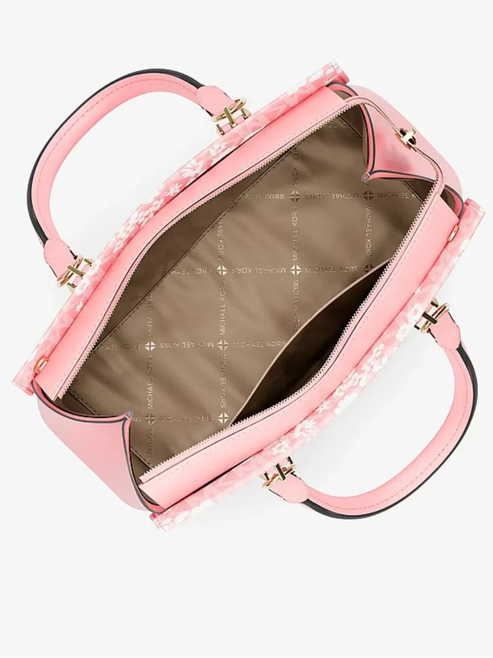 MICHAEL KORS Marilyn Md Printed Signature Logo Satchel Crossbody
Carnation
NWT - Picture 4 of 16